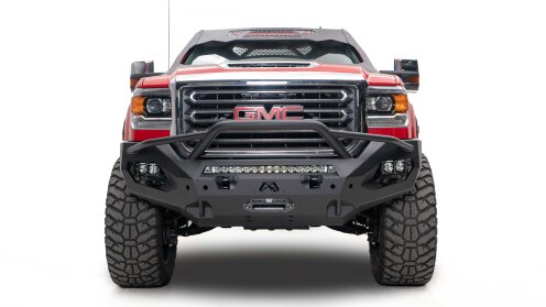 Fab Fours GM15-X2852-1 Matrix Front Bumper With Pre-Runner Guard GMC Sierra 2500/3500 15-19