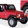 Bushwacker 10908-07 Pocket Style Fender Flares Set 4 PC Jeep Wrangler TJ 00-06